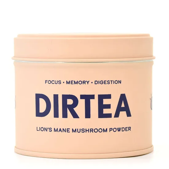 DIRTEA Pure Powders Focus: Lion's Mane Mushroom Extract Powder