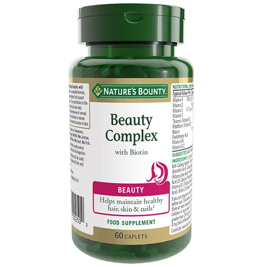 Nature's Bounty Beauty Complex With Biotin Caplets