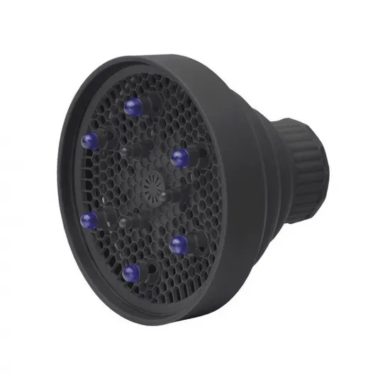 Sibel Retractable Folding Diffuser Black