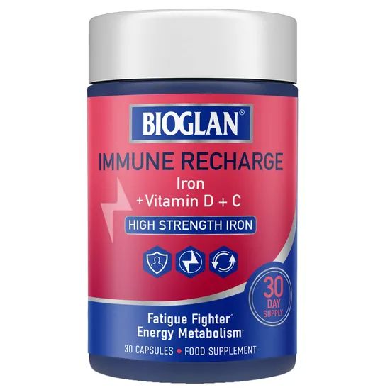Bioglan Immune Recharge Fatigue Fighter Energy Metabolism