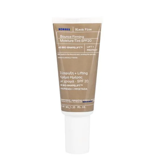 Korres Black Pine 4d BioShapeLift Bounce Firming Tinted Moisturiser SPF 20