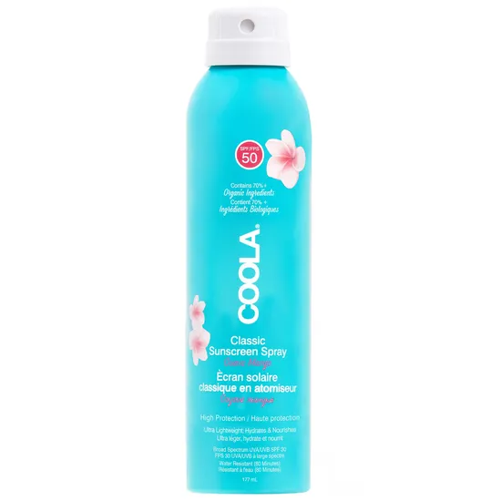 Coola Classic Body Sunscreen Spray SPF 50 Guava Mango