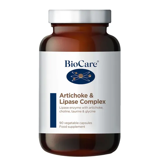 BioCare Artichoke & Lipase Complex Capsules