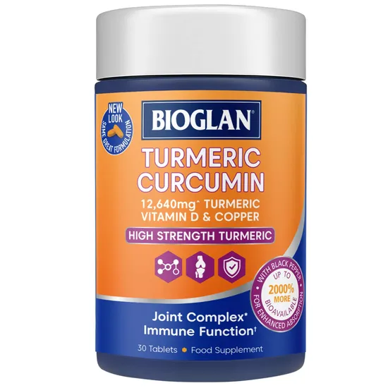 Bioglan Active Curcumin High Strength Turmeric