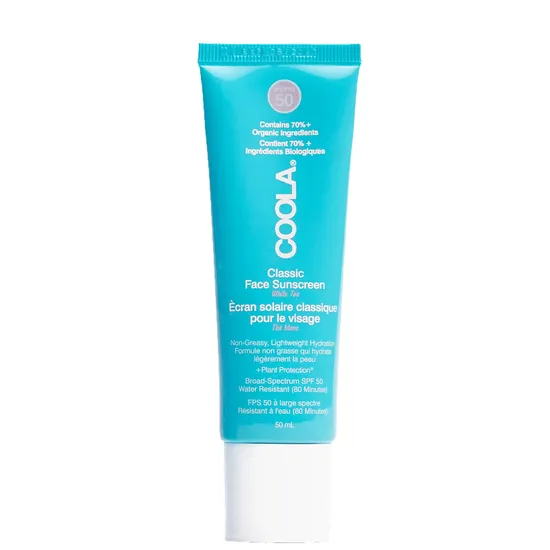 Coola Face Sunscreen Lotion SPF 50 White Tea