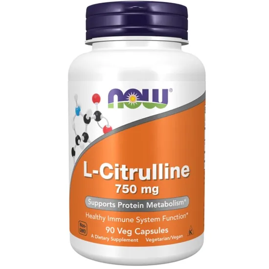 NOW Foods L-Citrulline 750mg Capsules