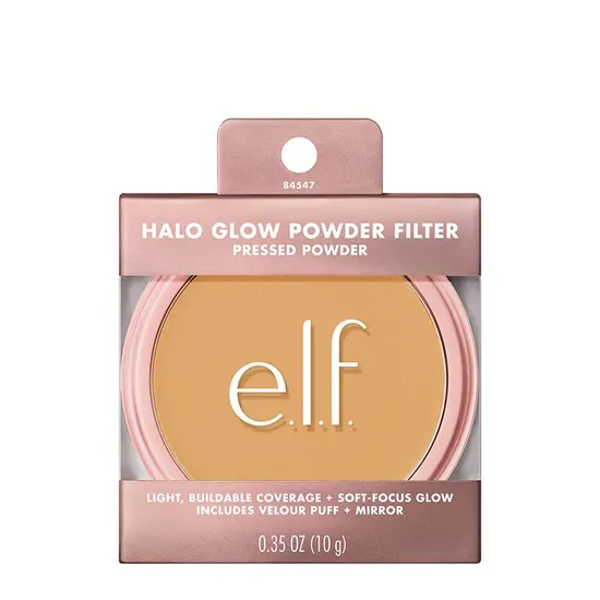 E.l.f. Halo Glow Powder Filter Pressed Powder Medium Neutral