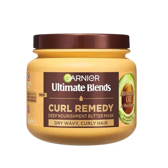 Garnier Ultimate Blends Curl Remedy Deep Nourishment Butter Mask