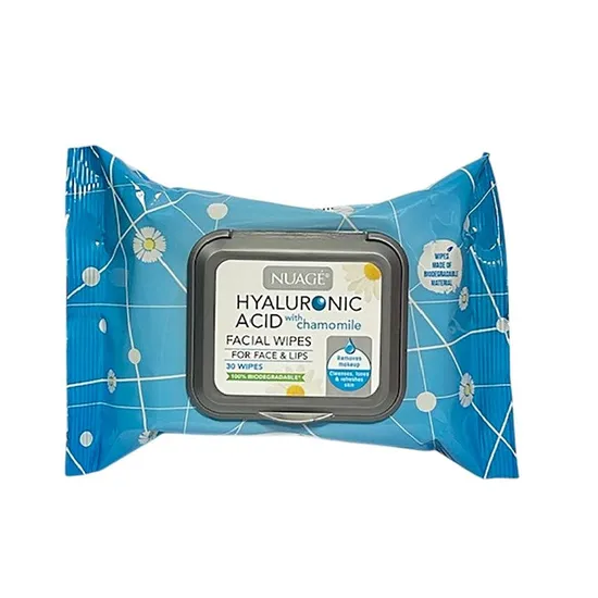 Nuage Hyaluronic Acid With Chamomile Facial Wipes
