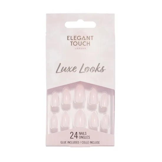 Elegant Touch Luxe Looks Nail With Glue