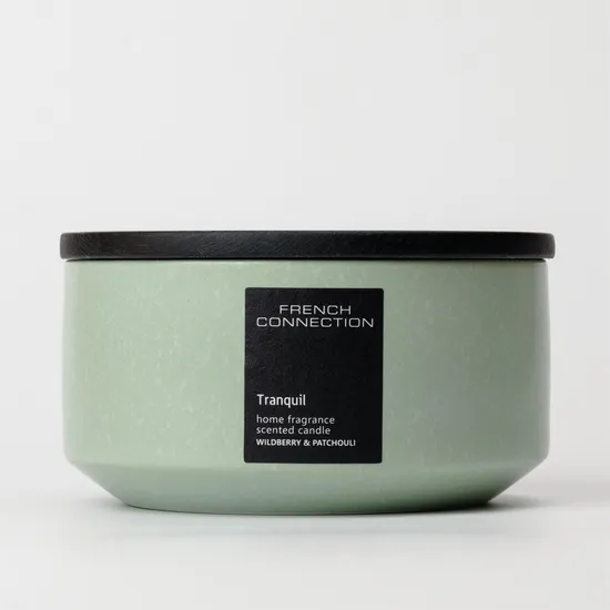 French Connection Stone Collection Wildberry & Patchouli Candle 396G