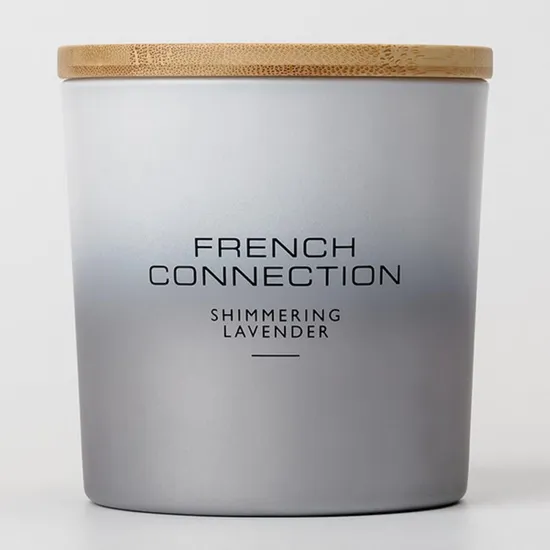 French Connection Metallic Collection Chocolate Truffle Candle