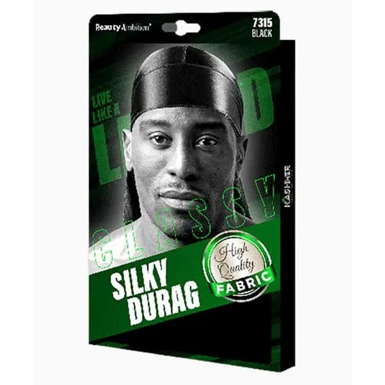Kashmir Beauty Ambition Classy Silky Durag 7315 Black