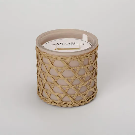 French Connection Bamboo Collection Bergamot & Jasmine Candle