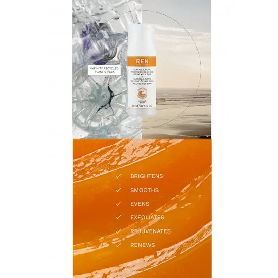 REN Glycol Lactic Radiance Renewal Mask