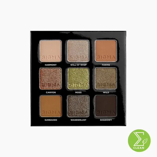 Sigma Beauty Earthy Eyeshadow Palette