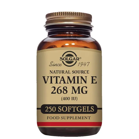 Solgar Vitamin E 268mg Natural Source Softgels