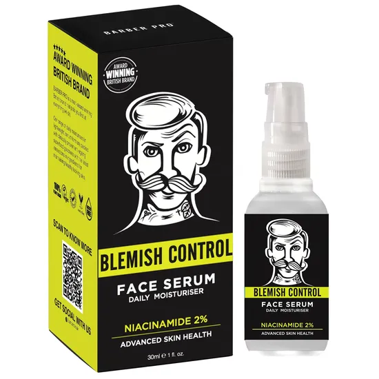 BARBER PRO Blemish Control Niacinamide 2% Face Serum