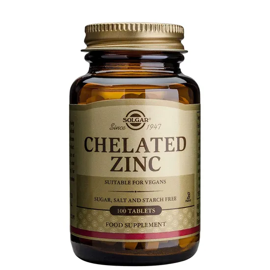 Solgar Minerals Chelated Zinc Tablets