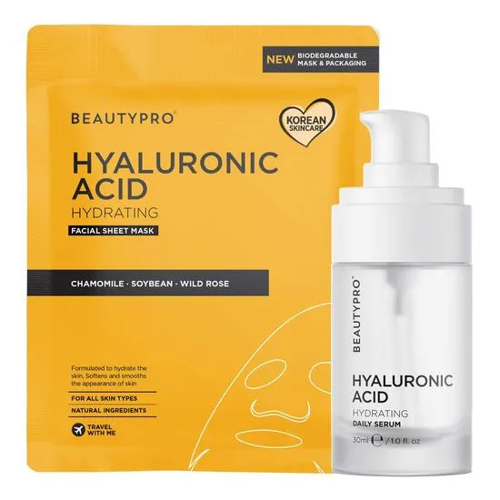 BeautyPro Hydrating Hyaluronic Acid Routine Duo