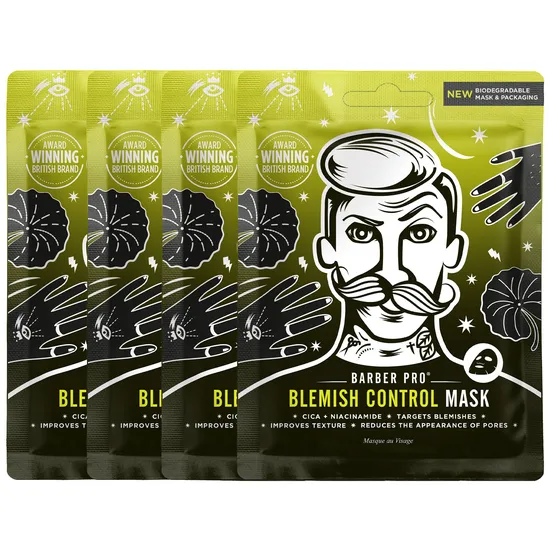 BARBER PRO Blemish Control Face Sheet Mask