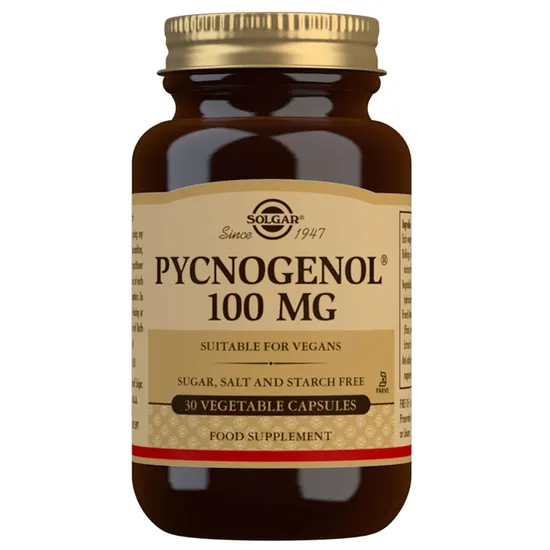 Solgar Antioxidants Pycnogenol 100mg Vegetable Capsules