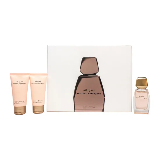 Narciso Rodriguez All Of Me Eau De Parfum 50ml, Body Lotion 50ml + Shower Gel 50ml Gift Set