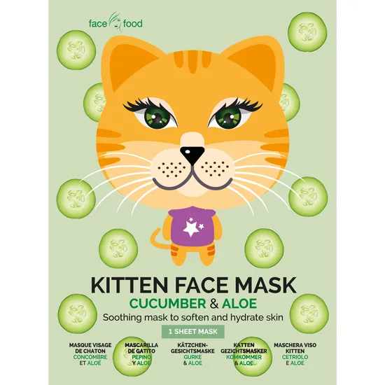 Montagne Jeunesse 7th Heaven Aloe & Chamomile Kitten Face Mask