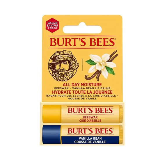 Burt's Bees Beeswax & Vanilla Lip Duo