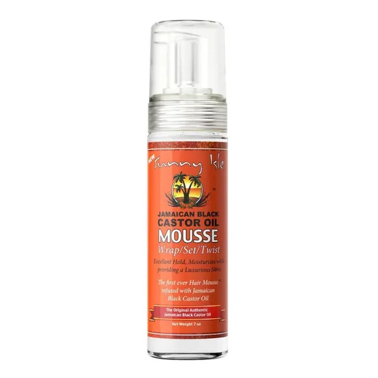 Sunny Isle Jamaican Black Castor Oil Mousse Wrap, Set, Twist