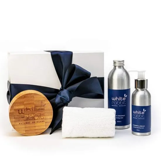 White Rabbit Skin Care Cleansing Gift Box