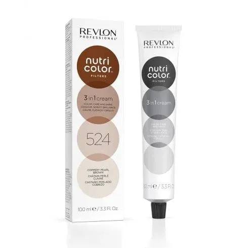Revlon Professional Nutri Colour Filters Mini-Size: 524 Coppery Pearl Brown