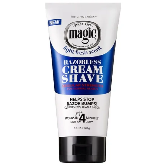 SoftSheen Carson Magic Razorless Cream Shave Regular Strength
