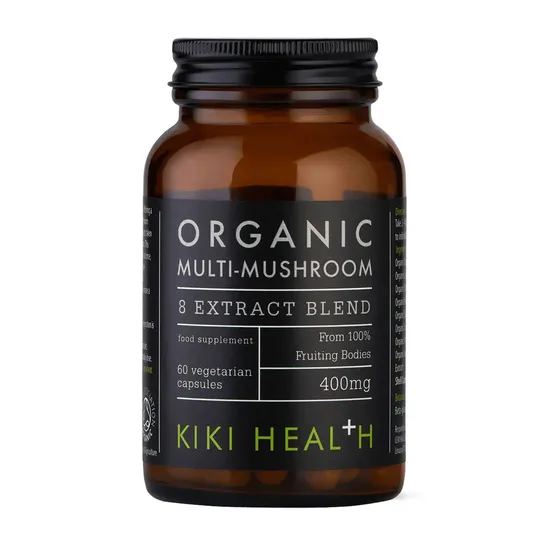 KIKI Health Organic 8 Mushroom Extract Vegicaps