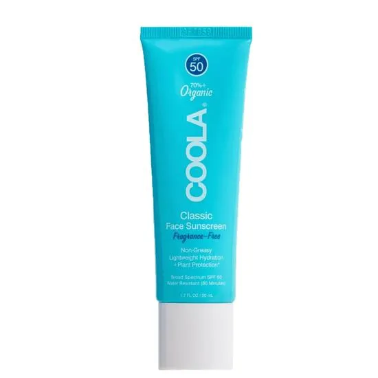 Coola Classic Face Sunscreen SPF 50 Fragrance-Free