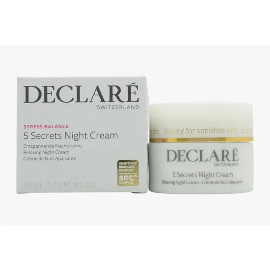 Declare 5 Secrets Night Cream