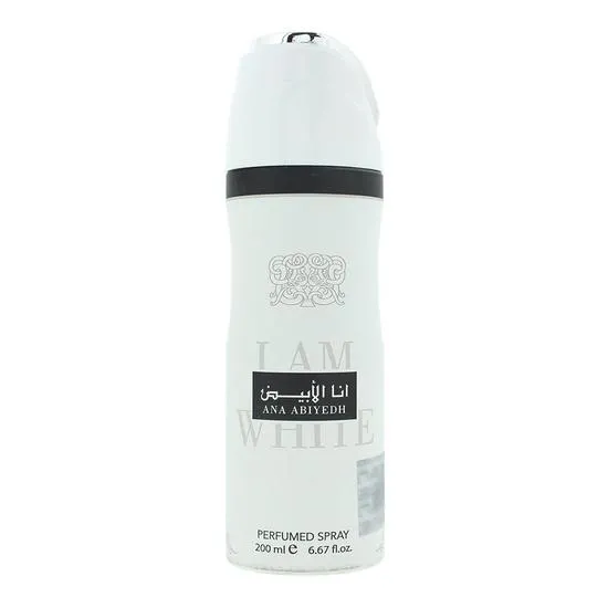 Lattafa Ana Abiyedh Perfumed Deodorant Spray