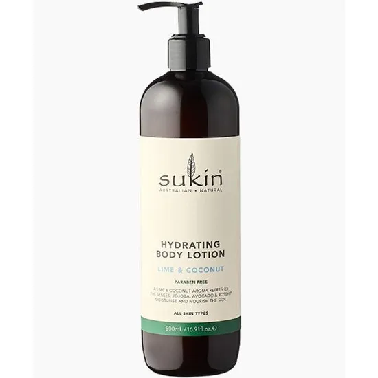 Sukin Natural Skin Care Hydrating Body Lotion Lime & Coconut Scent