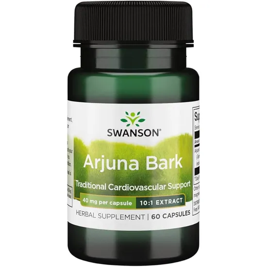 Swanson Arjuna Bark 10:1 Extract 40mg Capsules