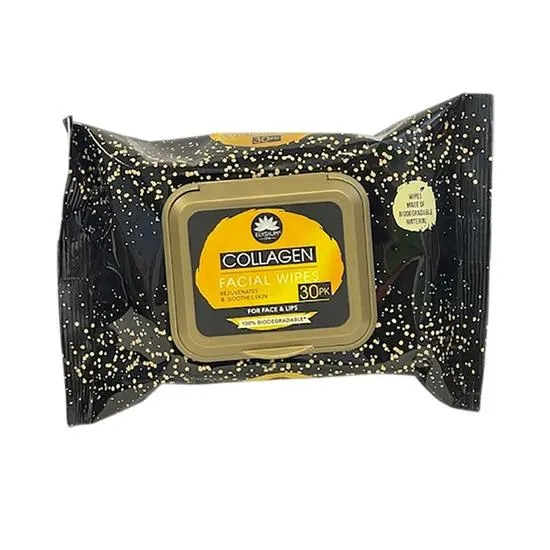 Elysium Spa Collagen Facial Wipes