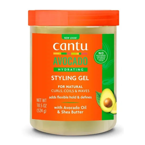 Cantu Avocado Hydrating Styling Gel With Avocado Oil & Shea Butter