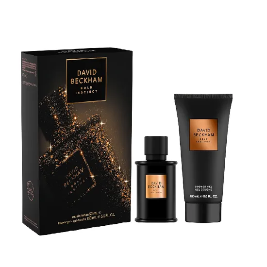 David Beckham Bold Instinct Gift Set 50ml Eau De Parfum + 200ml Shower Gel