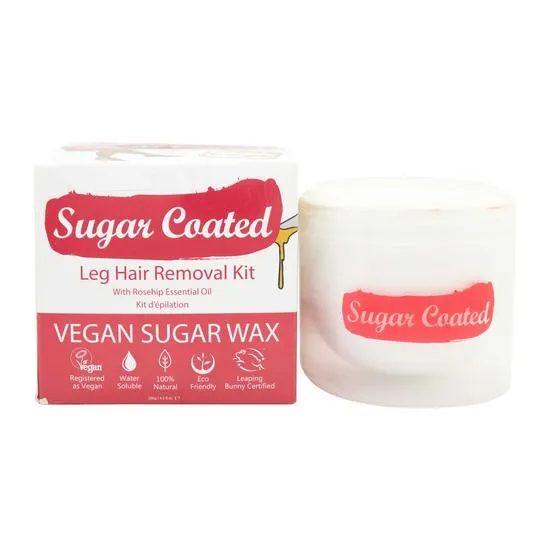 Sugar Coated Leg Hair Removal Wax Kit
