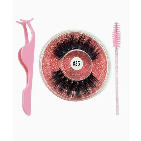 Famous Me Soft R Rated 35FM Vegan Mink Eyelashes