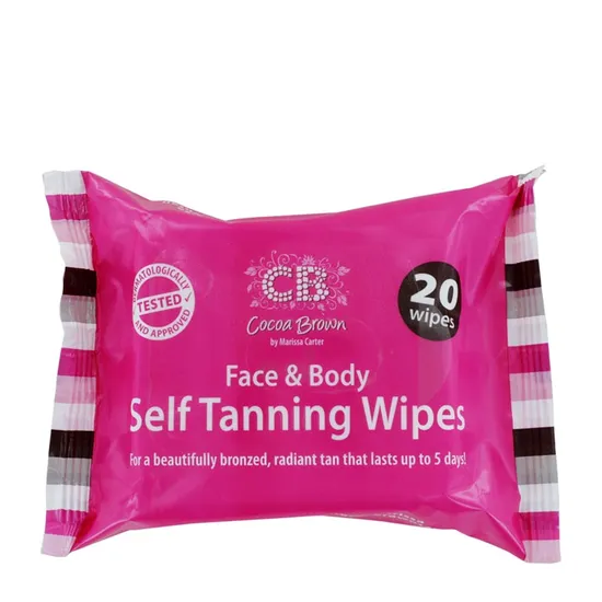 Cocoa Brown Self Tanning Wipes