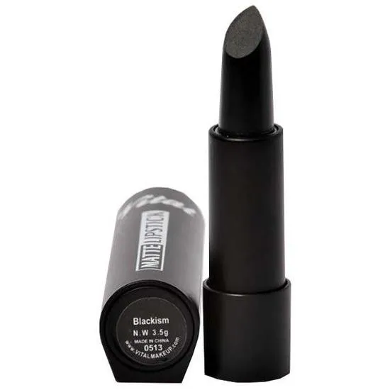 Vital Makeup Matte Lipstick Blackism