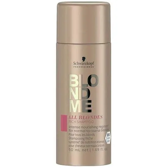 Schwarzkopf Blondme All Blondes Rich Shampoo Travel Pack