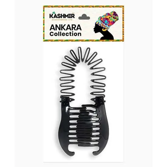 Kashmir Ankara Collection Interlocking Twin Slide Flexi Comb 2587