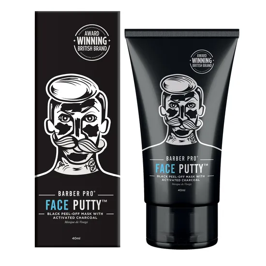 BARBER PRO Face Putty Peel Off Mask Tube 40ml