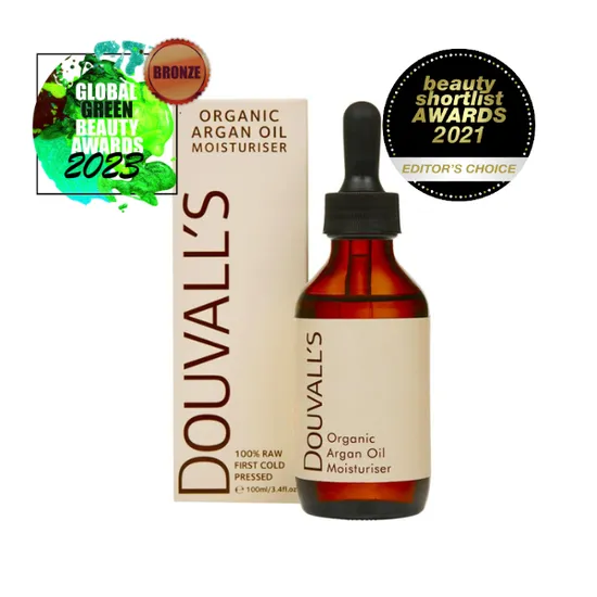 Douvall's Organic First Cold Pressed Argan Oil Moisturiser 100Ml
